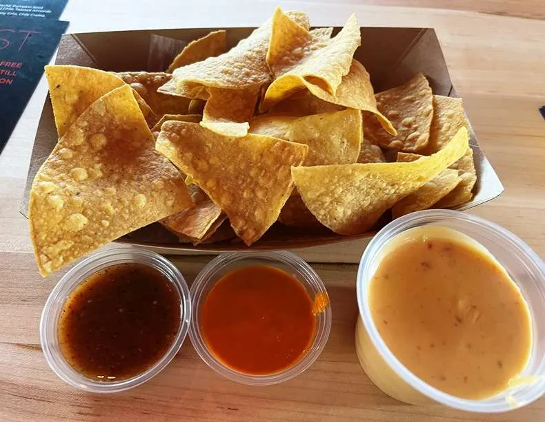 Chips and queso at Taco Bamba in Raleigh - nctriangledining.com