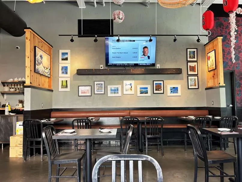 Seating at Gen Ramen in Raleigh - nctriangledining.com