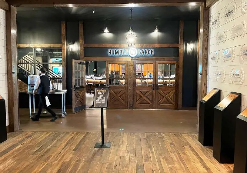 Humble Baron at Nearest Green Distillery in Shelbyville, TN - nctriangledining.com