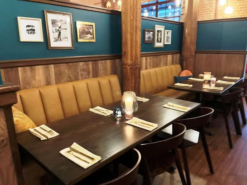 Dining area at Seraphine, Durham - nctriangledining.com