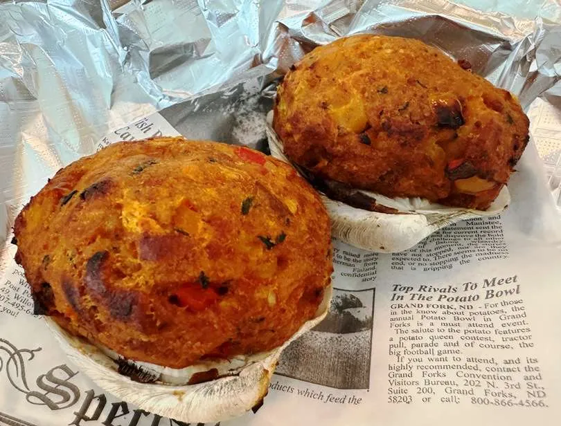 Stuffed quahog clams from Portable Portugy food truck