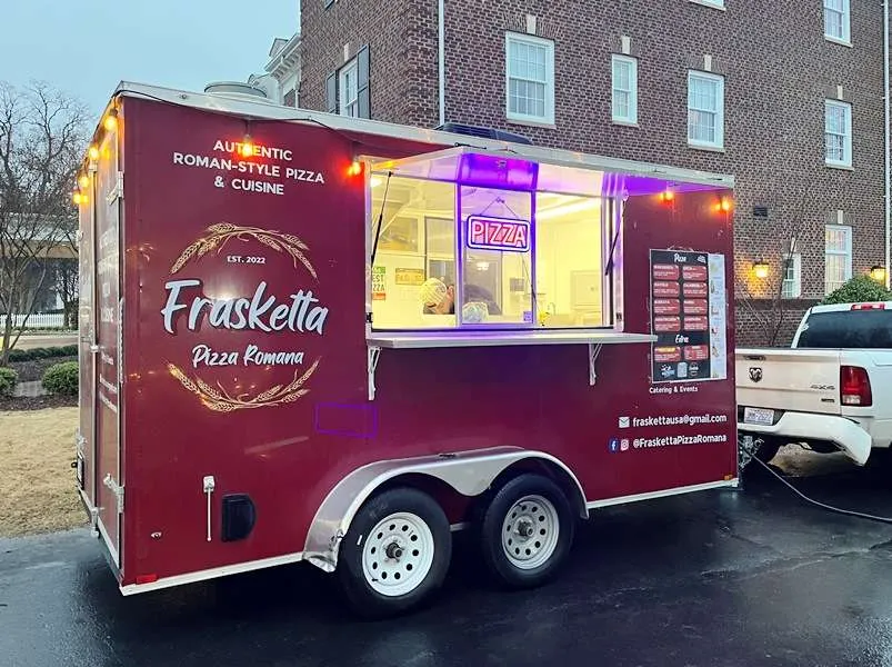 Frasketta Pizza Romana food truck in Cary - nctriangledining.com