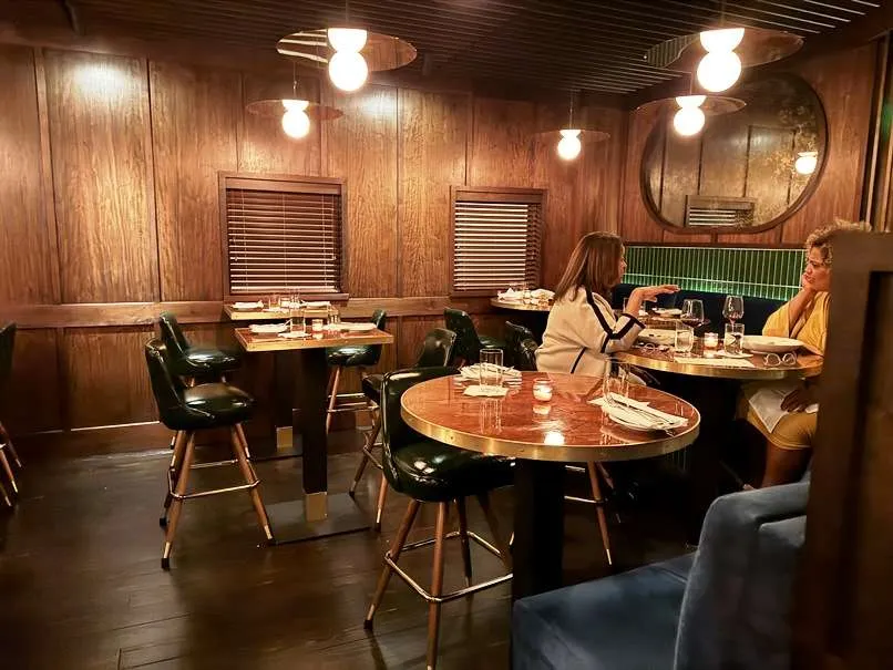 Lounge area at Nanas, Durham - nctriangledining.com