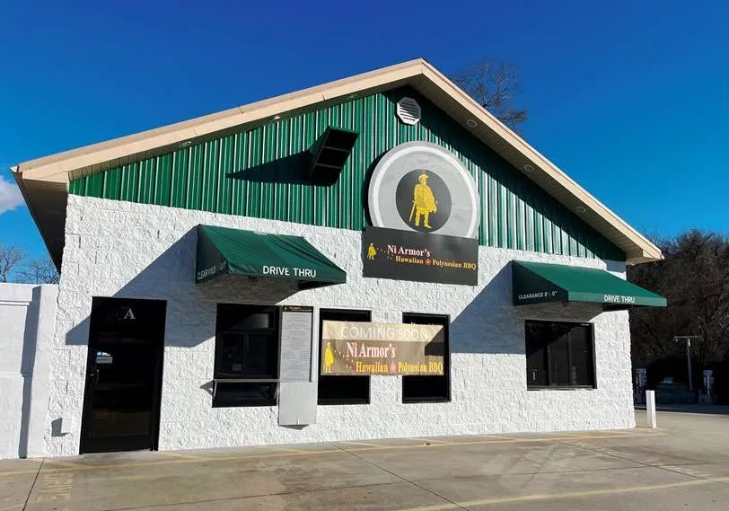 The new Ni Armor Hawaiian and Polynesian BBQ in Pittsboro