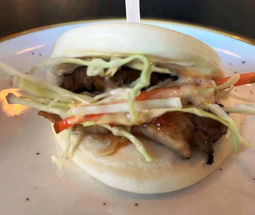 Pork belly bao at Gen Ramen in Raleigh - nctriangledining.com