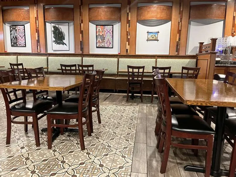 Seating at Karavan in Raleigh - nctriangledining.com