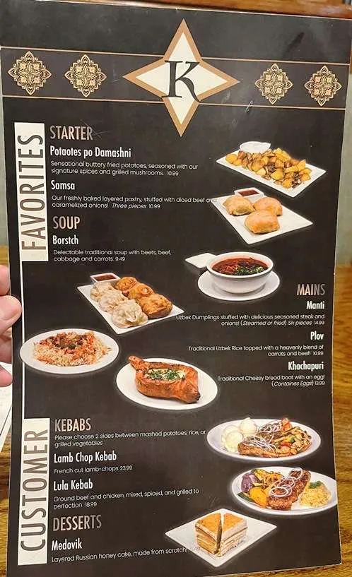 Menu at Karavan in Raleigh - nctriangledining.com
