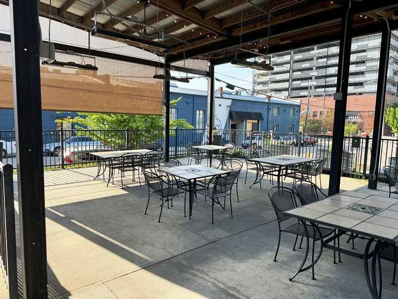 Covered patio at Figulina in Raleigh - nctriangledining.com