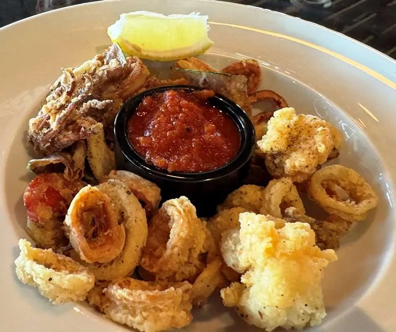 Fried calamari at La Terrazza in Raleigh - nctriangledining.com