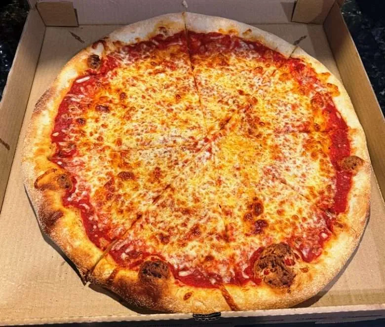 Full pie at Pizza Times in Raleigh