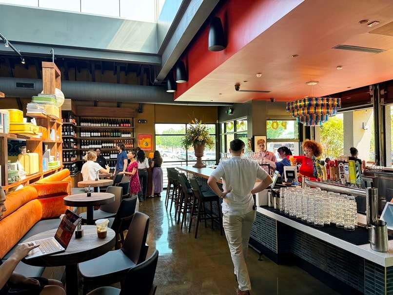 Bar area at Postino Village District, Raleigh - nctriangledining.com
