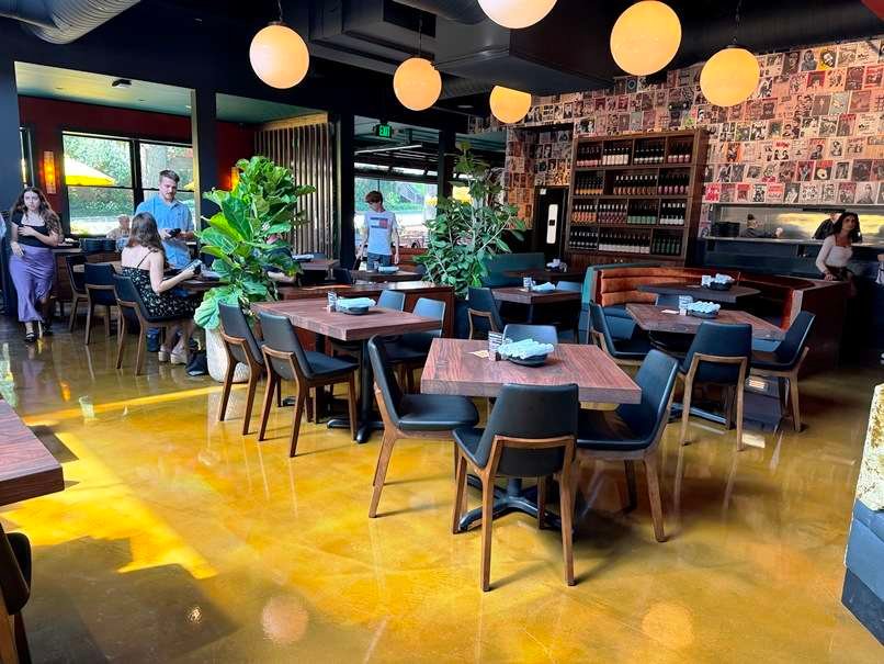 Dining room at Postino Village District, Raleigh - nctriangledining.com