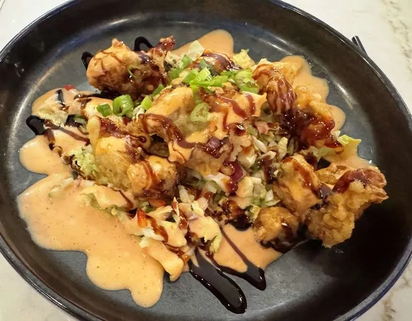 Fried oysters at Zest Sushi and Small Plates, Cary - nctriangledining.com