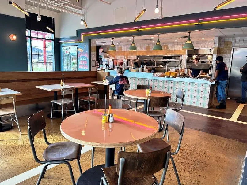 Interior of Little Rey in Raleigh - nctriangledining.com