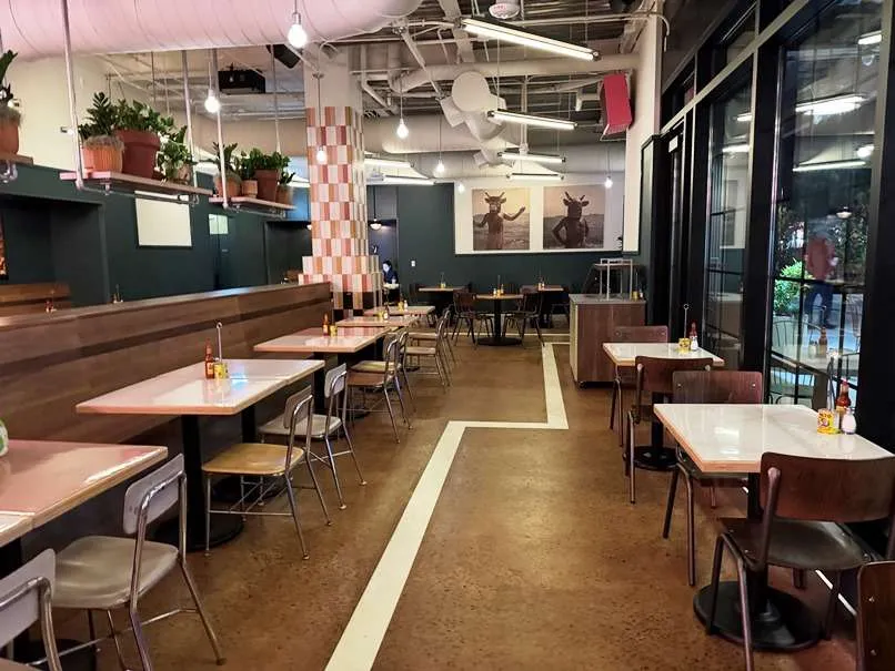 Interior of Little Rey in Raleigh - nctriangledining.com