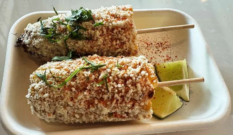 Elotes and lime at Little Rey in Raleigh - nctriangledining.com