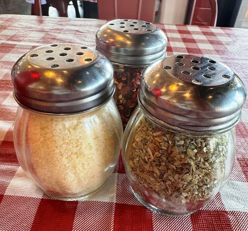 Classic shakers at Dino's Pizza in Durham - nctriangledining.com