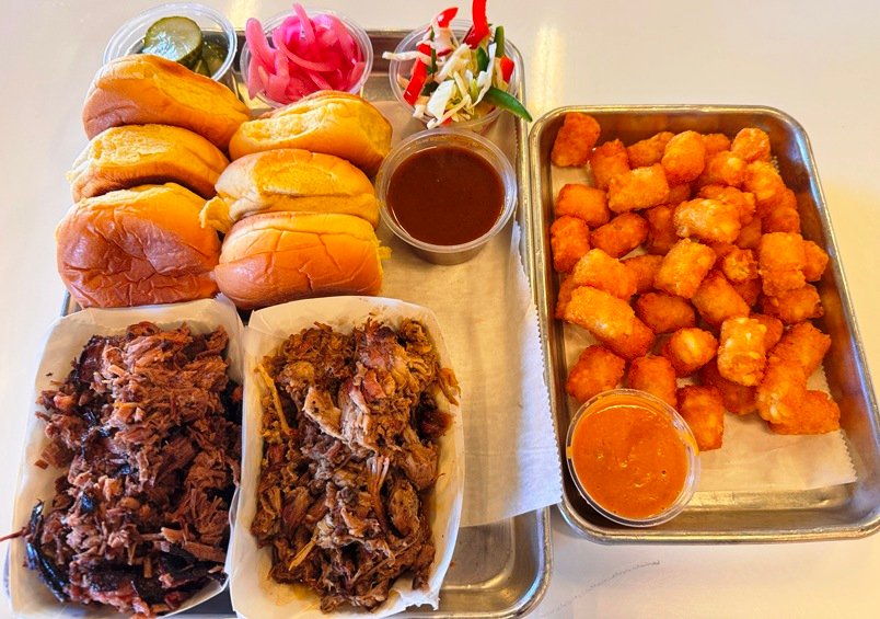 Sugarland slider tray at East of Texas at ATC in Durham - nctriangledining.com