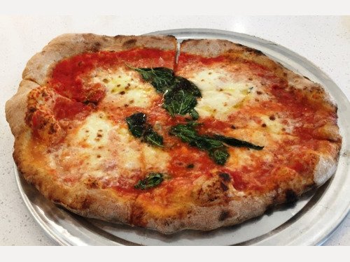 $6 Margherita pizza happy hour at Pizzeria Faulisi