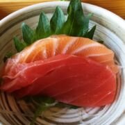 Sashimi at City Market Sushi