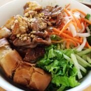 Combo shrimp and pork bun at Mekong Vietnamese in Morrisville