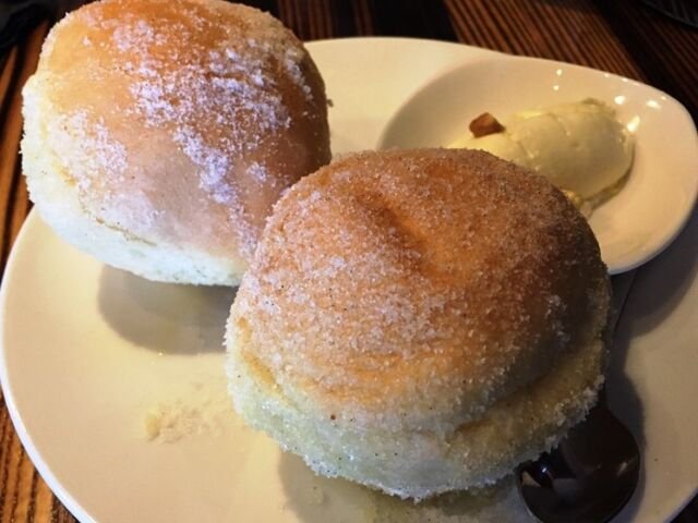 Brioche rolls at Tazza Kitchen